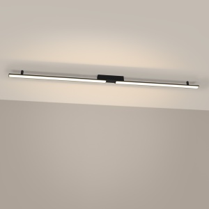 Lustra LED Lagom Negru 3000K 181x4x7 cm - Img 3