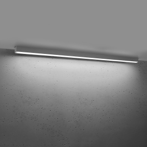 Lustra LED Pinne Gri 4000K 150x6x6 cm - Img 3