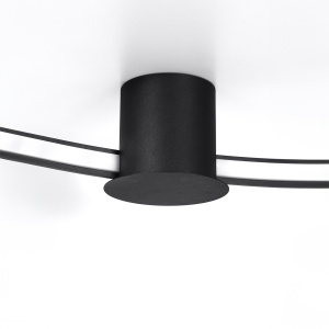 Lustra LED Rio Alb 3000K 55x62x12.5 cm - Img 4