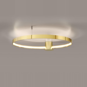Lustra LED Rio Auriu lucios 3000K 78x87x12.5 cm - Img 3