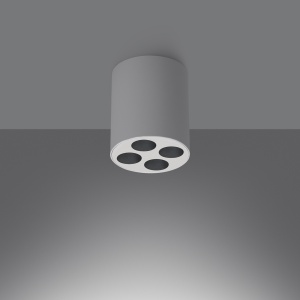 Lustra LED Zoe Alb 4000K 7.2x7.2x8.3 cm - Img 3