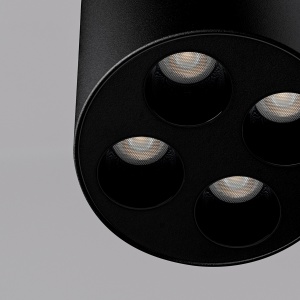 Lustra LED Zoe Negru 4000K 7.2x7.2x8.3 cm - Img 4