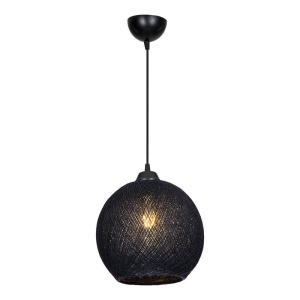 Lustra Leshia negru 26x26x72 cm - Img 3