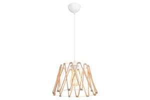 Lustra, Pako Word, PWL-1160, E27, Alb, 30 x 54 cm