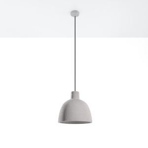 Lustra suspendata Damaso Gri 28x28x128 cm - Img 2