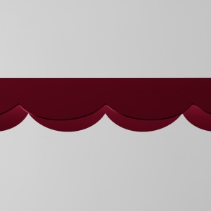 Lustra suspendata LED Biscuit Burgundy 4000K 131x13x200 cm - Img 8