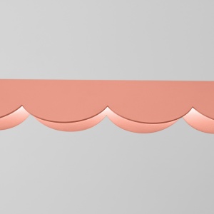 Lustra suspendata LED Biscuit Peach 4000K 131x13x200 cm - Img 7