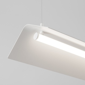 Lustra suspendata LED Elva Alb 4000K 150x27.5x200 cm - Img 4