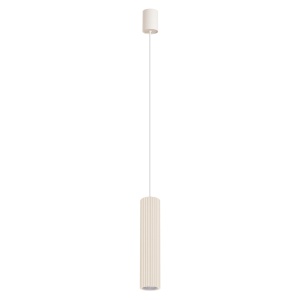 Lustra suspendata LED Ivar 1 Bej 4000K 6.4x6.4x200 cm