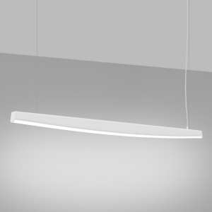 Lustra suspendata LED Jorun 150 Alb 4000K 150x3x210 cm - Img 3