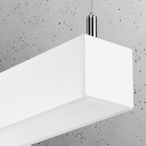 Lustra suspendata LED Pinne Alb 3000K 118x6x150 cm - Img 4