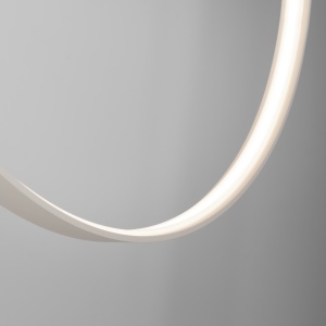 Lustra suspendata LED Rio 55 Bej 4000K 55x16x150 cm - Img 7