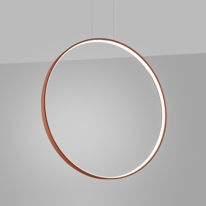 Lustra suspendata LED Rio 78 Rosu 4000K 78x16x150 cm - Img 3