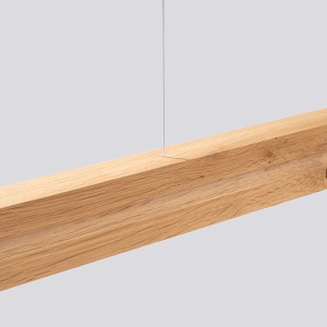 Lustra suspendata LED Skog Stejar 3000K 150x5.5x210 cm - Img 7