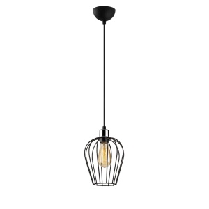 Lustra Tel Negru 116x20 cm - Img 3