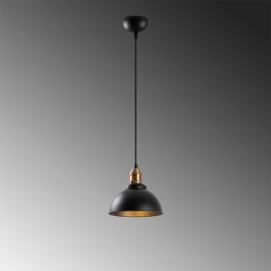Lustra Varzan Negru 21x21x116 cm - Img 6