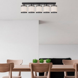 Lustra WAY-11641 Alb/Negru