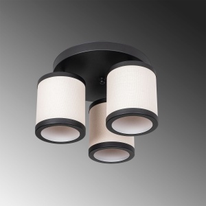 Lustra Way Negru 40x40x22 cm - Img 5
