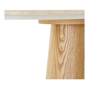 Masa consola Larvik, Bej, 40x130x78 cm - Img 2