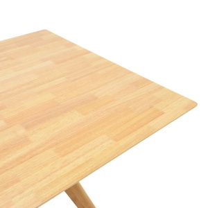 Masa de dining, Raffles, Natural, 90x150x76 cm - Img 5
