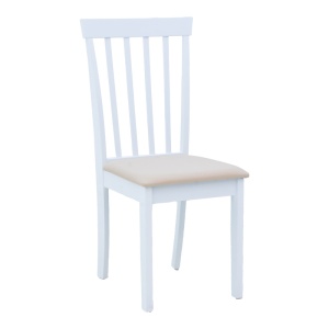 Masa dining extensibila Mabor-Houston Alb 150x80x73.8 cm - Img 2