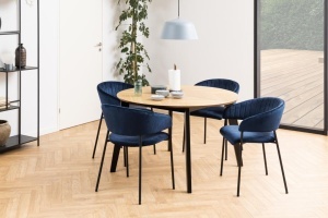 Masa dining Georgetown, Natural, 74.5x198x120 cm - Img 3