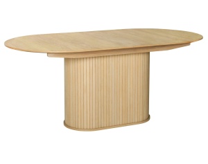 Masa dining NOLA, Stejar deschis, 95x75x180-230 cm - Img 2