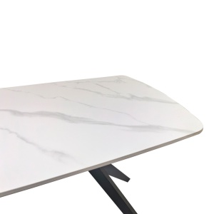 Masa Ezali, Alb, 140x80x75 cm - Img 5