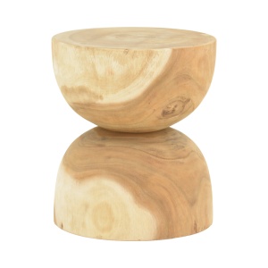 Masuta auxiliara Hourglass, Nuc, 40x40x45 cm - Img 2