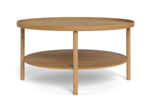 Masuta de cafea Banbury, Natural, 42x80x80 cm - Img 6
