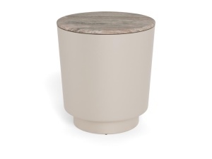 Masuta de cafea Cangas, Gri, 51.5x45x45 cm - Img 3