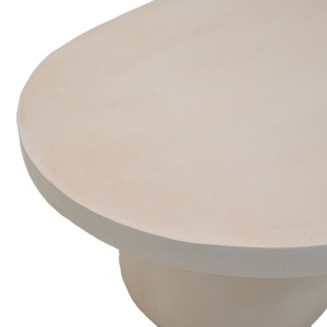 Masuta de cafea, Vooge, Pako, Crem 100x64x39 cm - Img 4