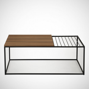 Masuta de Cafea Zinus - Walnut - Img 4