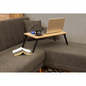 Masuta Laptop Gusto Atlantic Pine-Negru