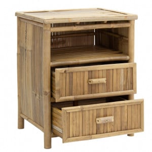 Noptiera Ofra Bamboo 56x46x69 cm - Img 2