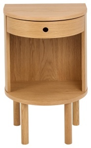 Noptiera Paron, Natural, 60x40x31.5 cm - Img 4