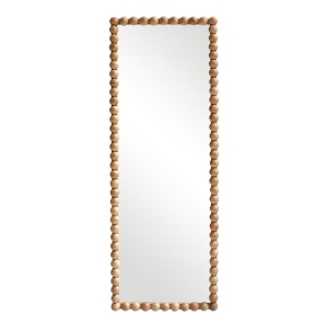 Oglinda cu lemn Ledalo, Pako World, Natural, 45x4.5x130 cm