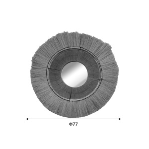 Oglinda Krava iarba naturala 77x77x3 cm - Img 2