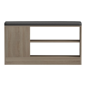 Pantofar bancheta cu depozitare Deboule Bej 90x30x46 cm - Img 4