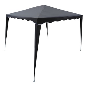 Pavilion de gradina, Gazebo, Gri inchis, 300x300x250 cm - Img 3