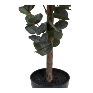 Planta artificiala decorativa Eucalipt, Verde, 36x46x120 cm - Img 2