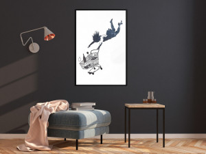 Poster - Banksy: Shop Until You Drop, cu Ramă neagră, 20x30 cm - Img 2
