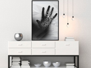 Poster - Electrifying Touch, cu Ramă neagră, 20x30 cm - Img 2