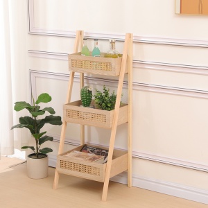 Raft baie, Scandy, Pako, Natural 44x37x110 cm