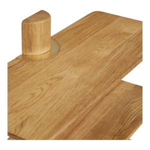 Raft de perete Calcata, Nuc deschis, 22x55x55.5 cm