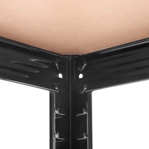 Raft Songmics, 5 rafturi, 180 x 90 x 40 cm, Negru, GLR040B01 - Img 7