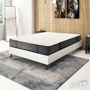 Saltea Diamond 3 zone arcuri buzunar+gel spuma cu memorie 25-27cm 160x200cm - Img 3