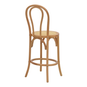Scaun bar Thonet lemn fag natural 41x50x105 cm - Img 2
