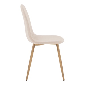 Scaun Bella, Natural, 44x55x85 cm - Img 3