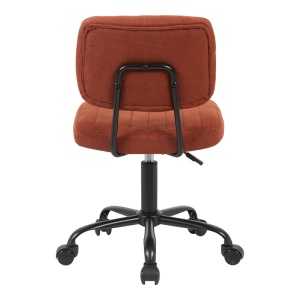 Scaun birou, Warra, Bordo, 50x52x86 cm - Img 6